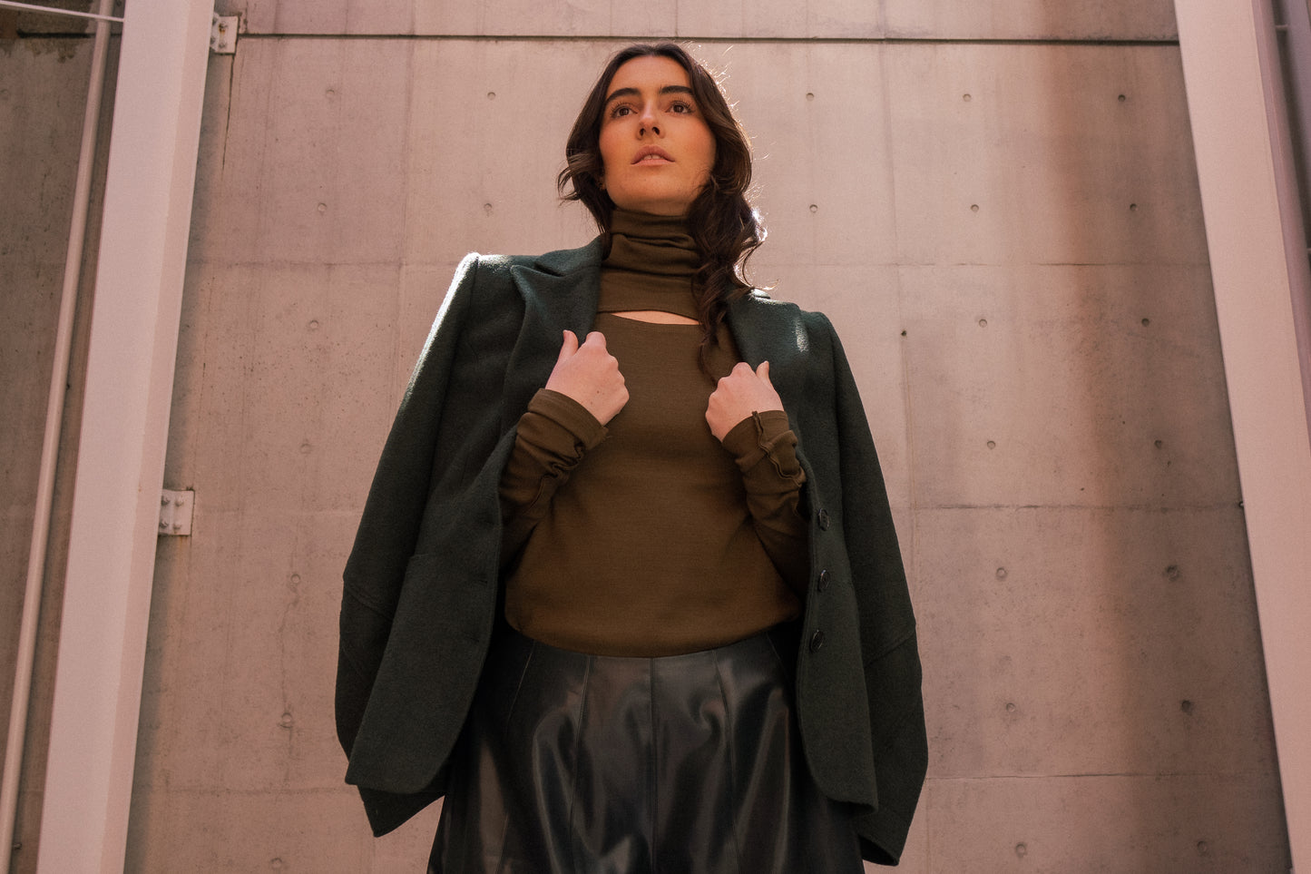 Hiroco’s Iconic Signature Jacket in Forest Green