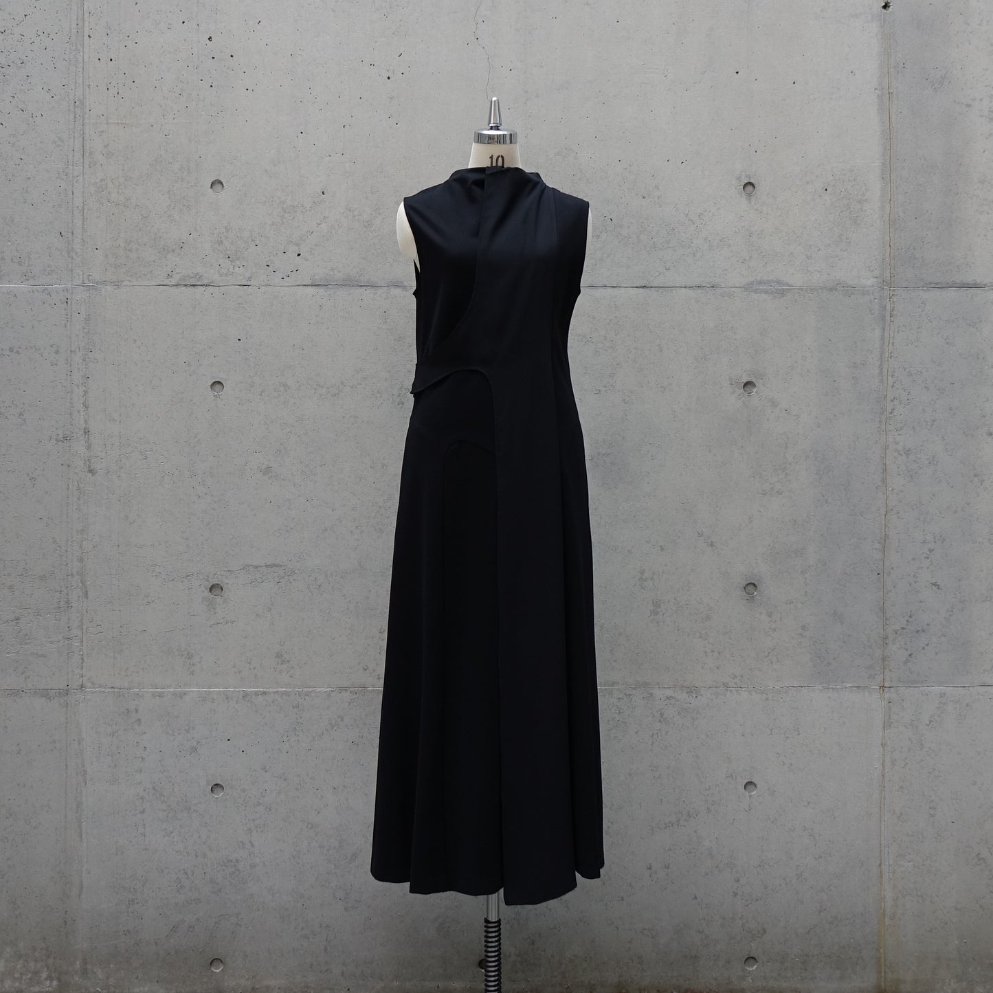 Effortless Layered Dress in Black