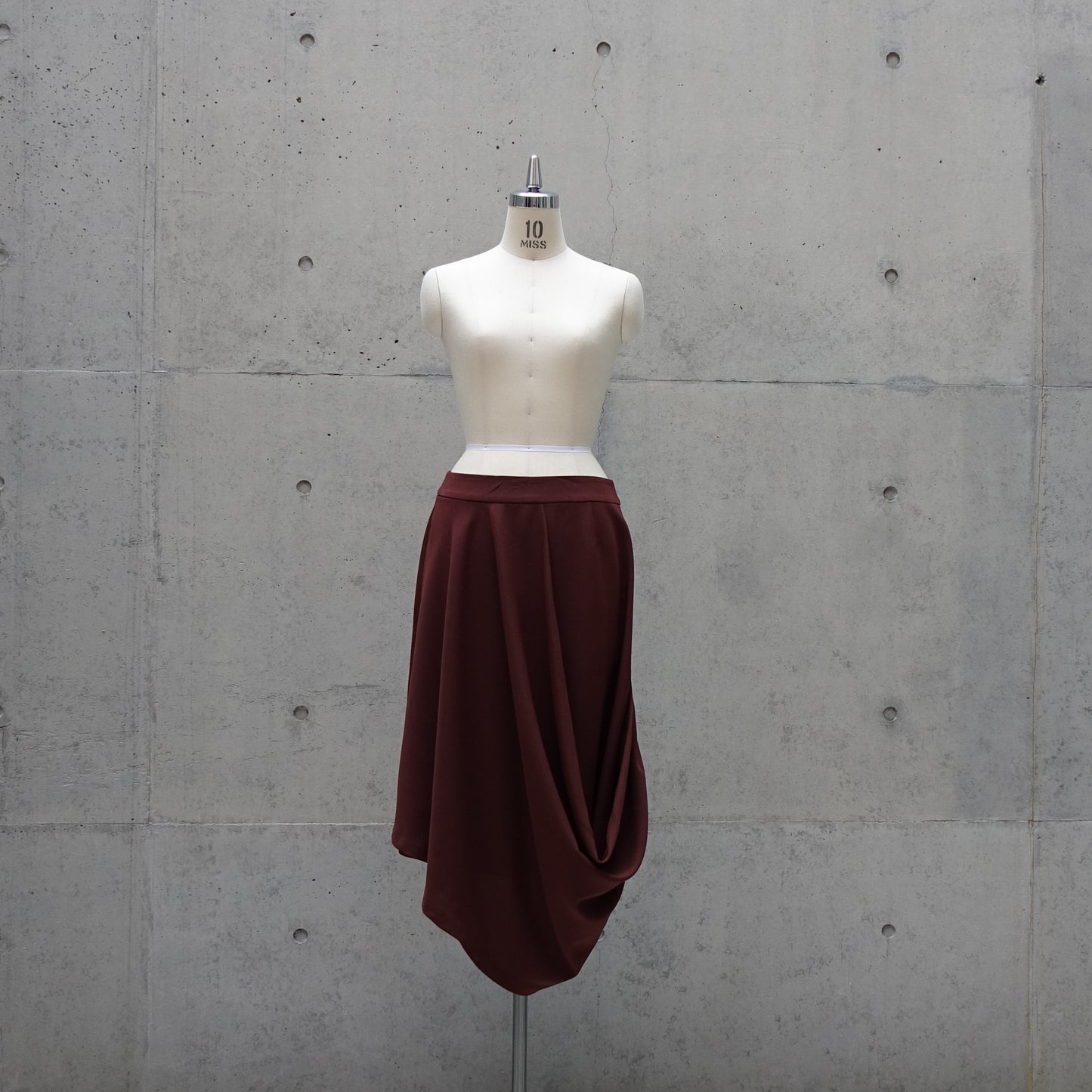 Moulage Magic Gown in Burgundy