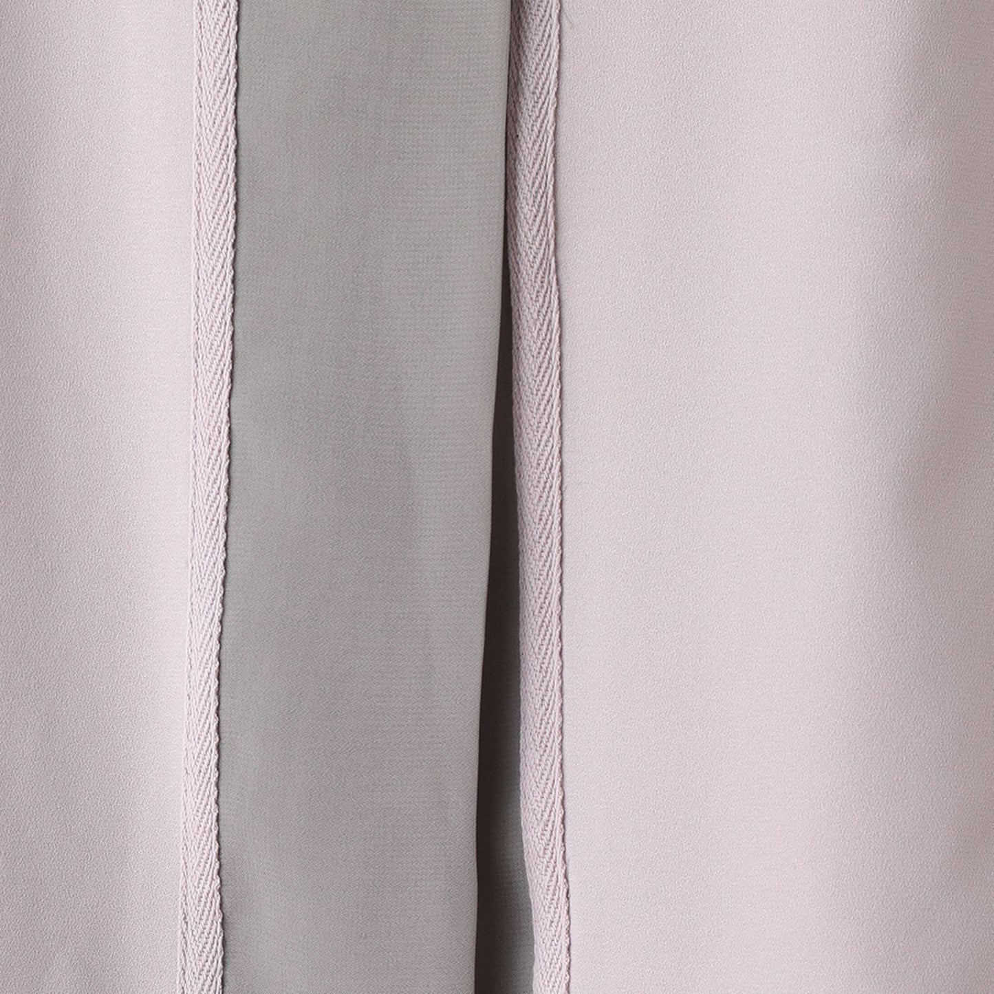 Long Haori Jacket in Silver Gray Georgette